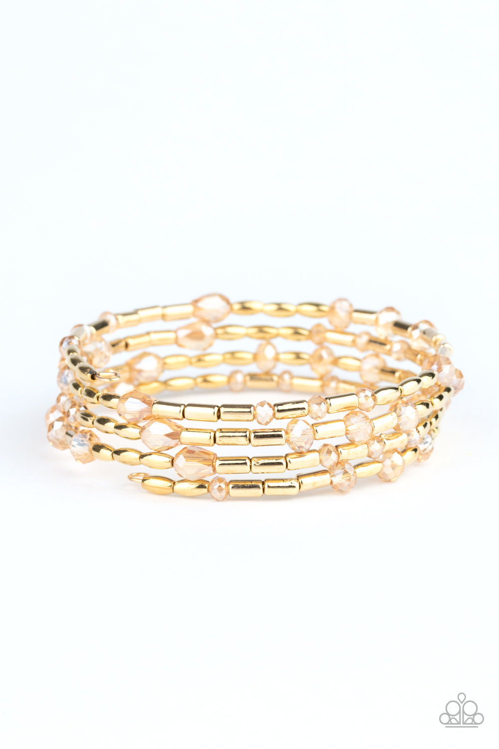 Regal Remix - gold - Paparazzi bracelet