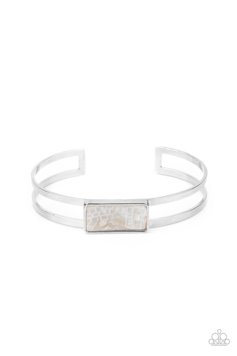 Remarkably Cute and Resolute - white - Paparazzi bracelet