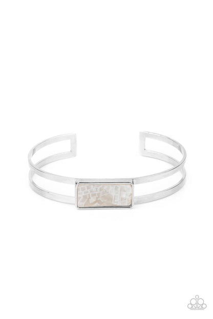 Remarkably Cute and Resolute - white - Paparazzi bracelet
