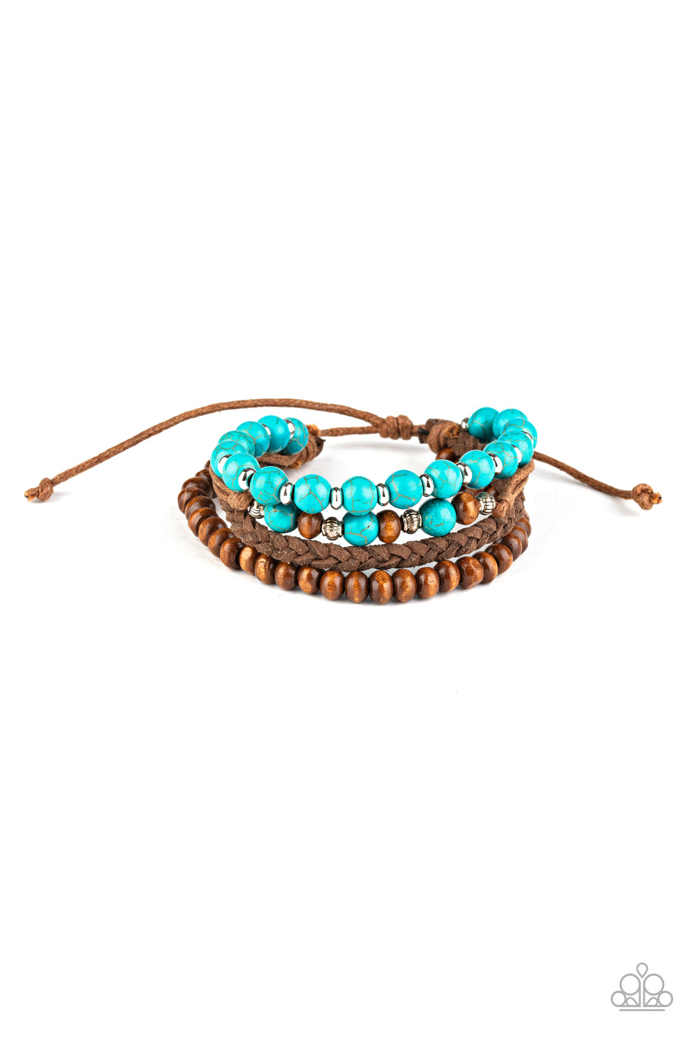 Renewable Energy - blue - Paparazzi bracelet