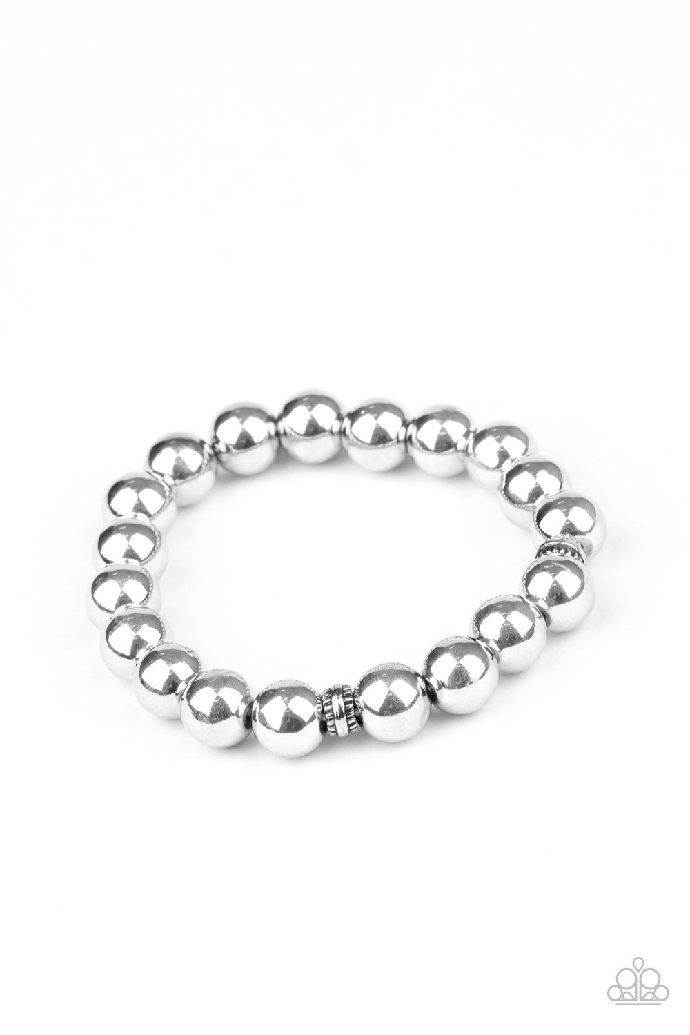 Resilience - silver - Paparazzi mens bracelet