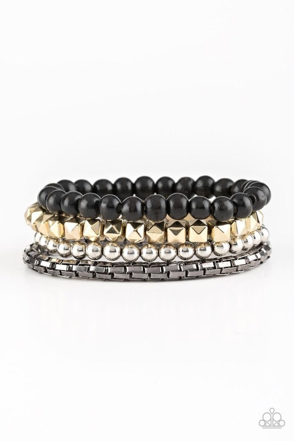 Retro Rocker - multi - Paparazzi bracelet