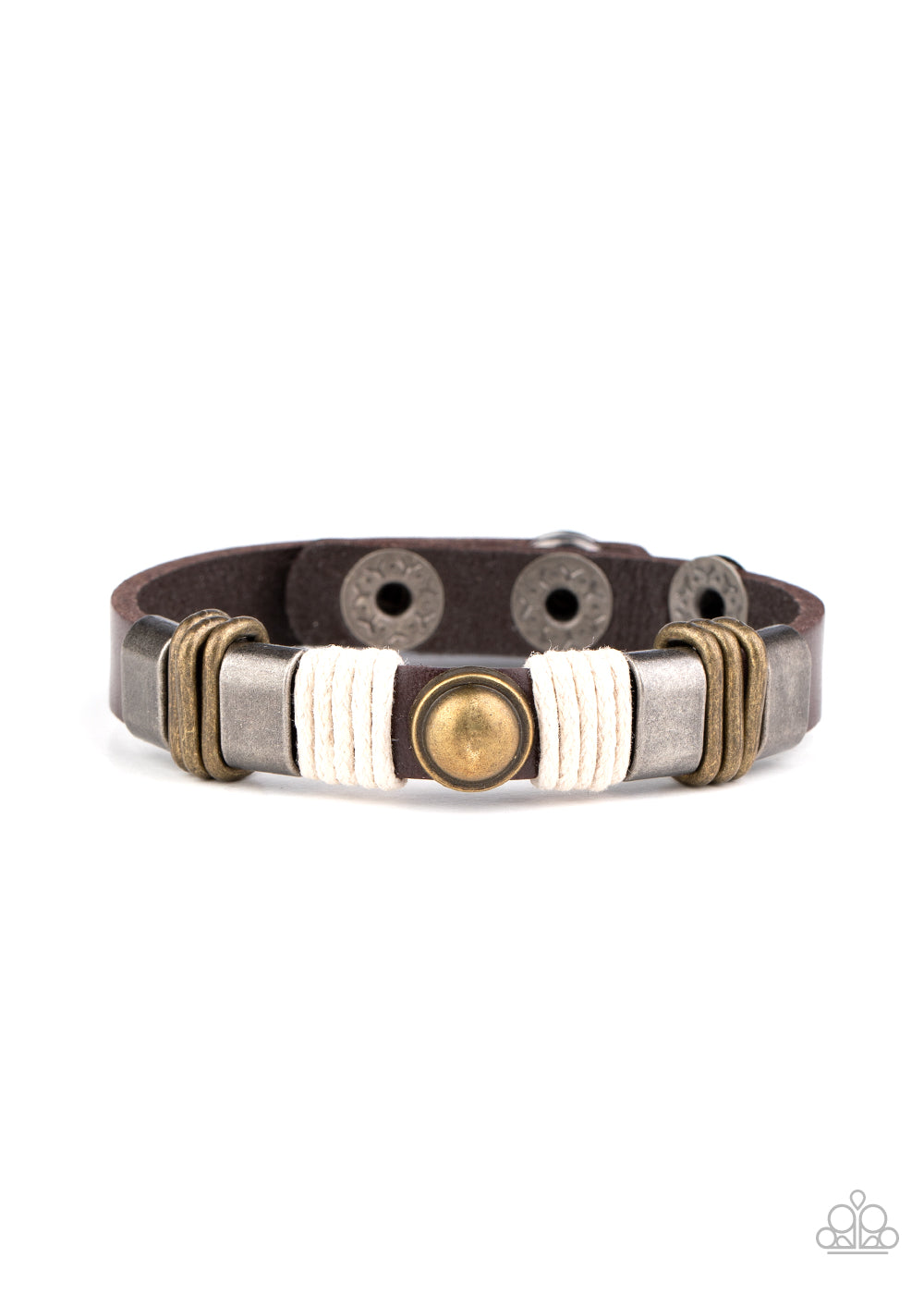 Rev It Up - brown - Paparazzi bracelet
