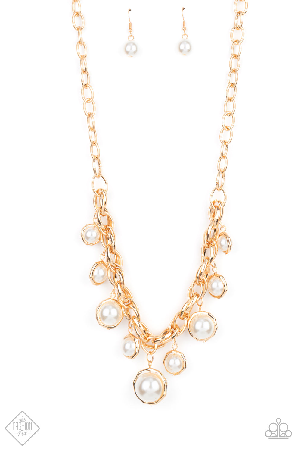 Revolving Refinement - gold - Paparazzi necklace