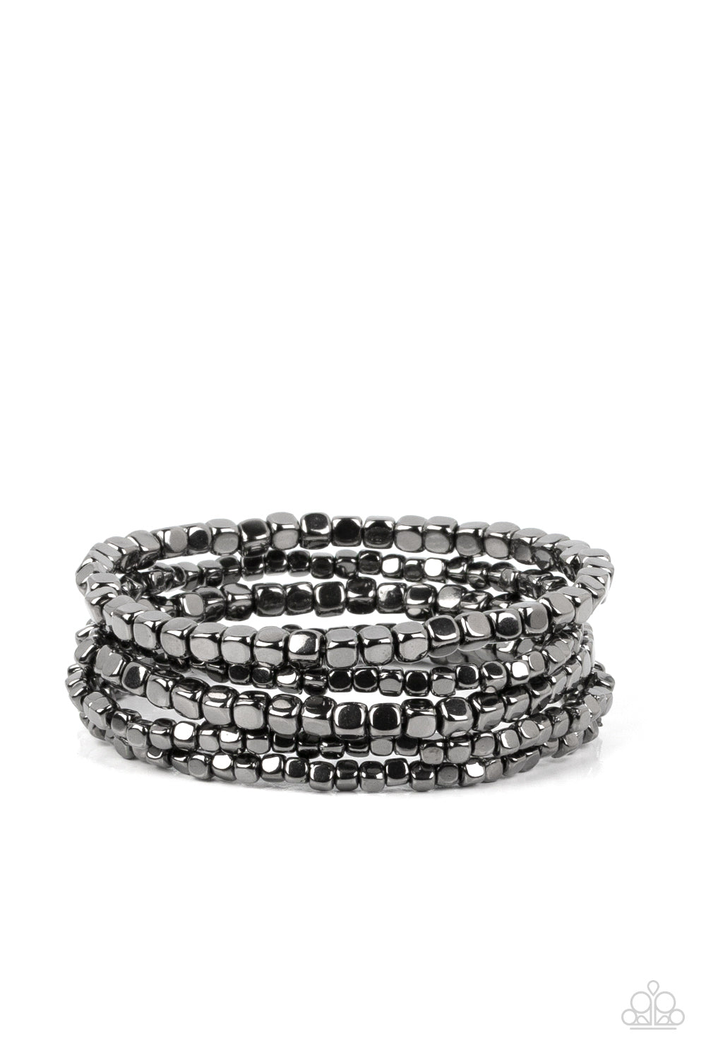 Right on CUBE - black - Paparazzi bracelet