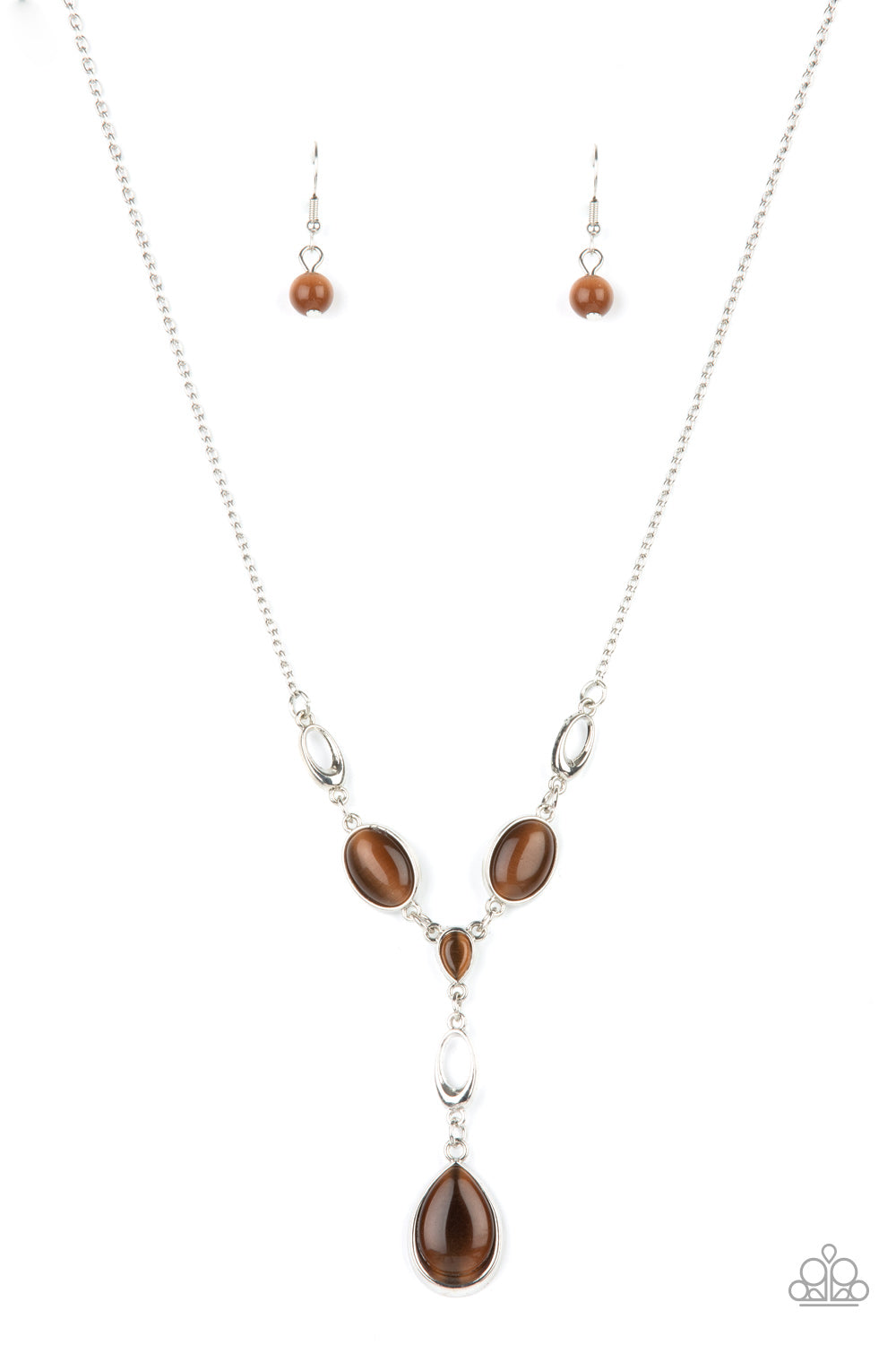 Ritzy Refinement - brown - Paparazzi necklace