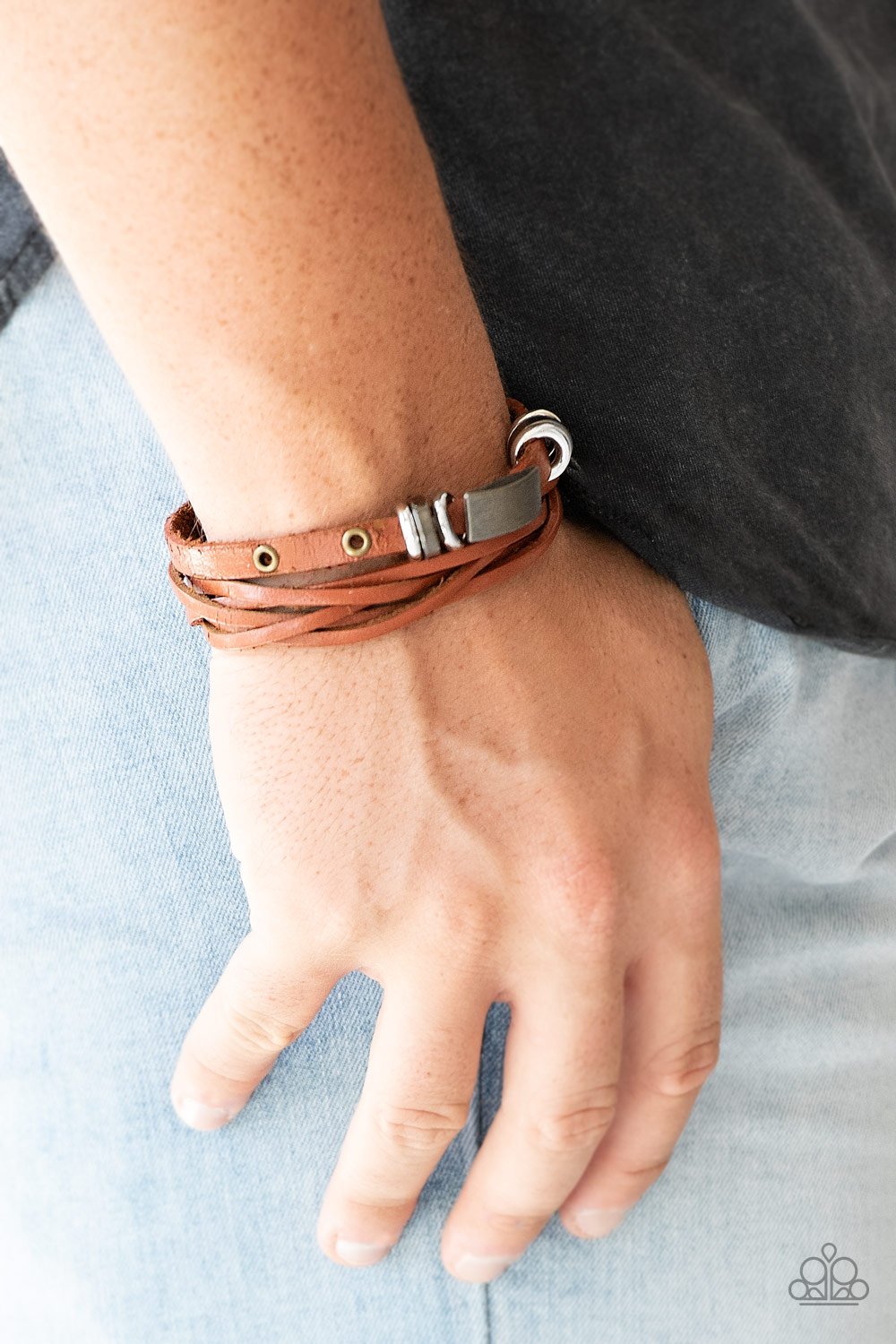 Road Rally - brown - Paparazzi bracelet