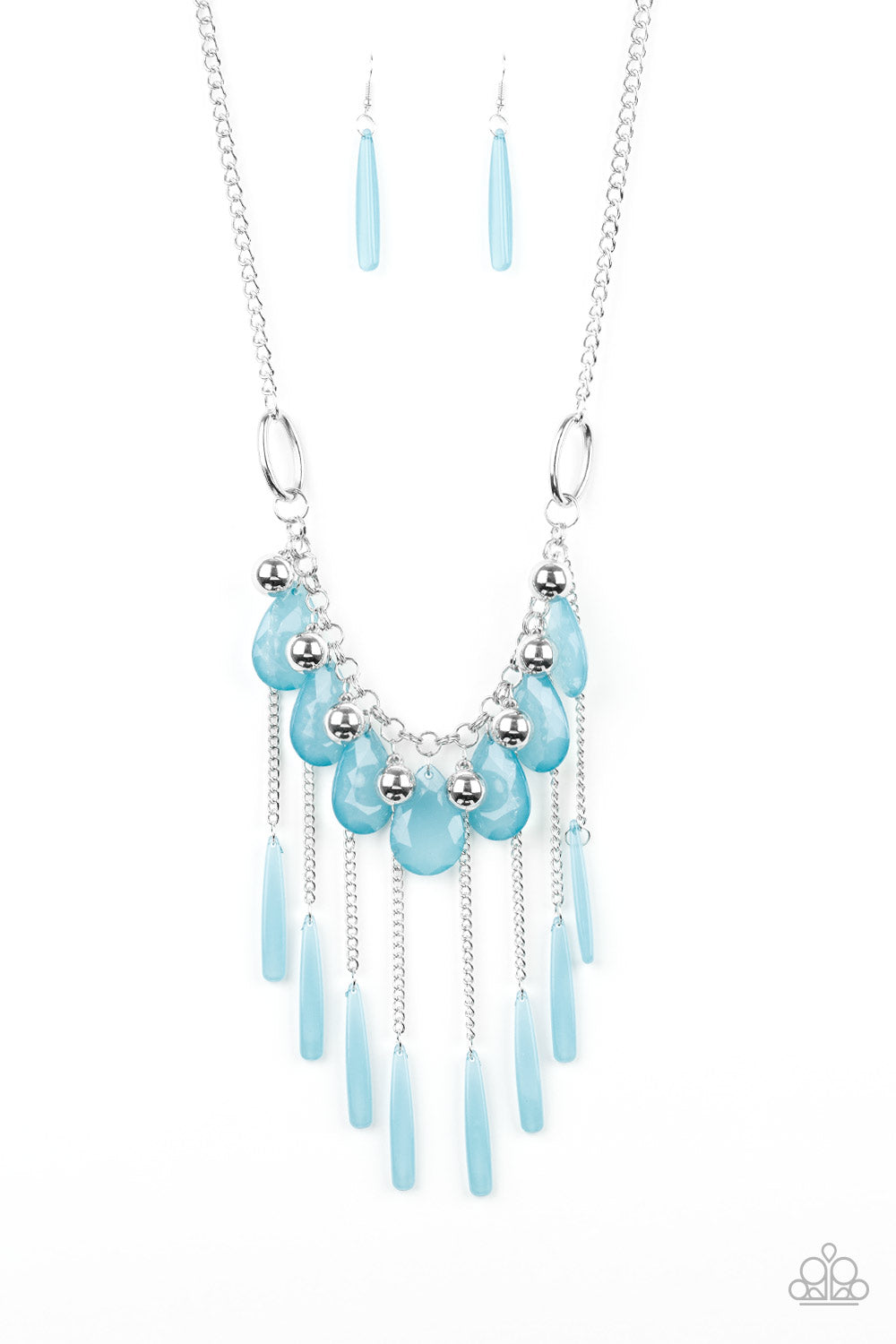 Roaring Riviera - blue - Paparazzi necklace