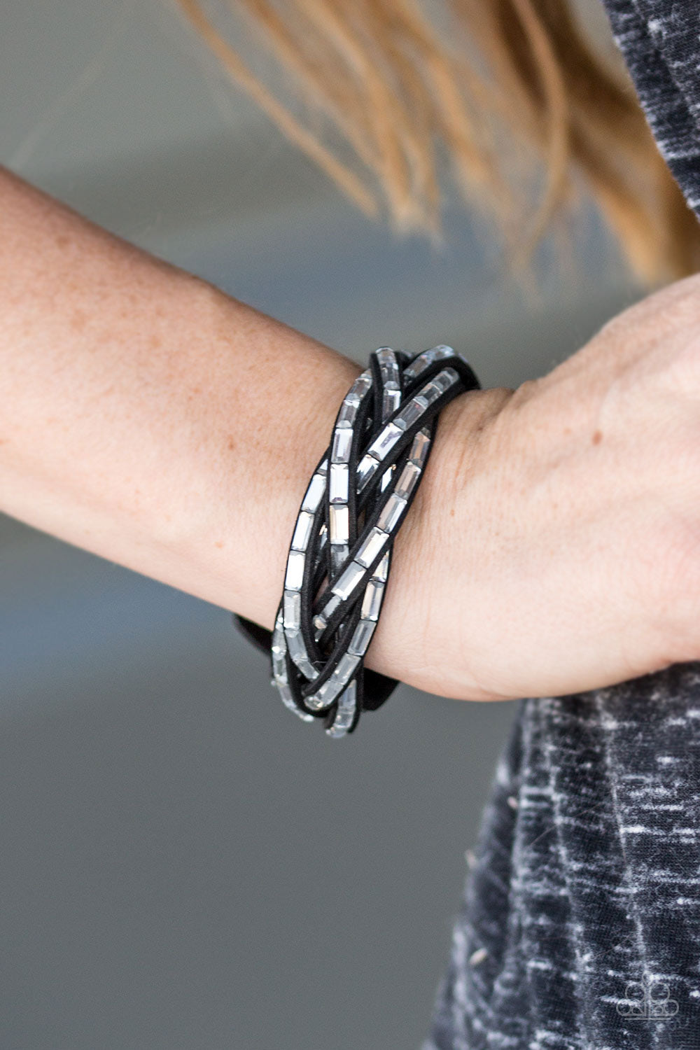 Rock Legend - black - Paparazzi bracelet