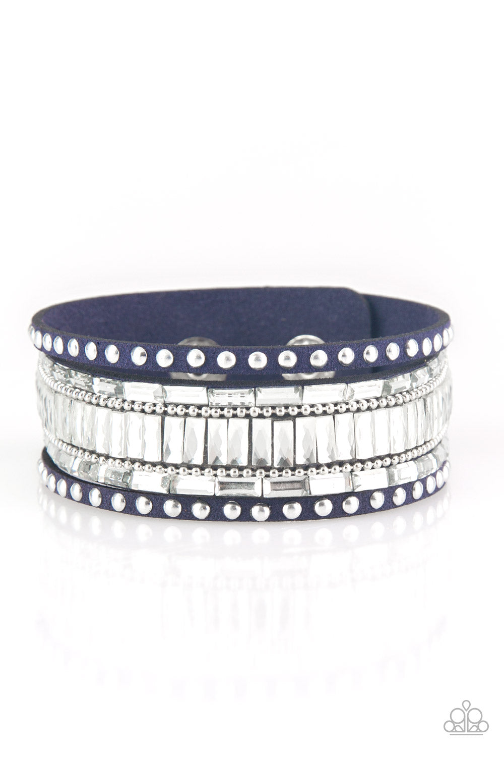 Rock Star Rocker - blue - Paparazzi bracelet