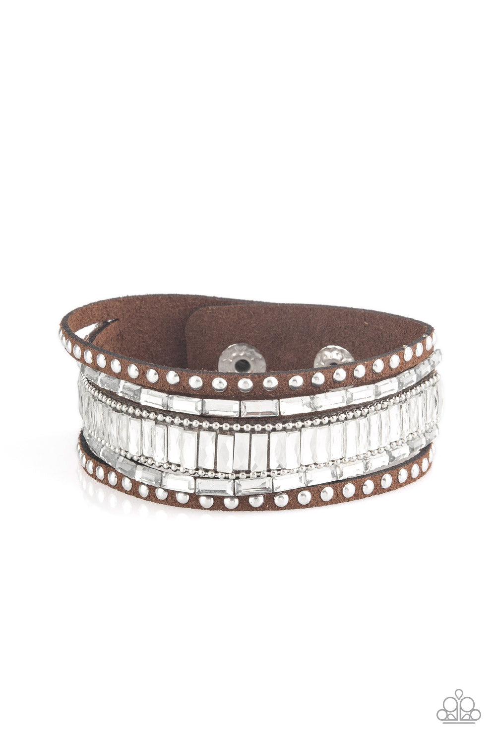 Rock Star Rocker - brown - Paparazzi bracelet