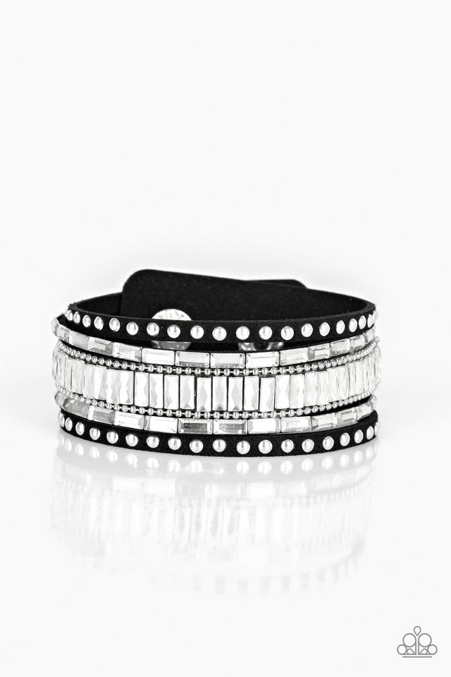 Rock Star Rocker - black - Paparazzi bracelet