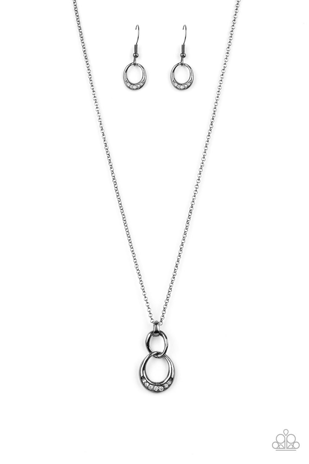 Rockefeller Royal - black - Paparazzi necklace