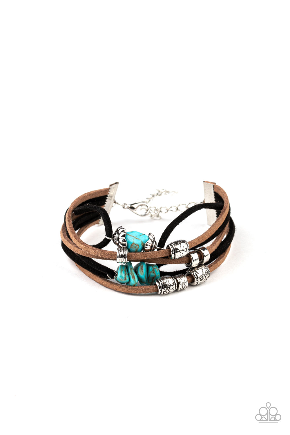 Rocky Mountain Rebel - blue - Paparazzi bracelet