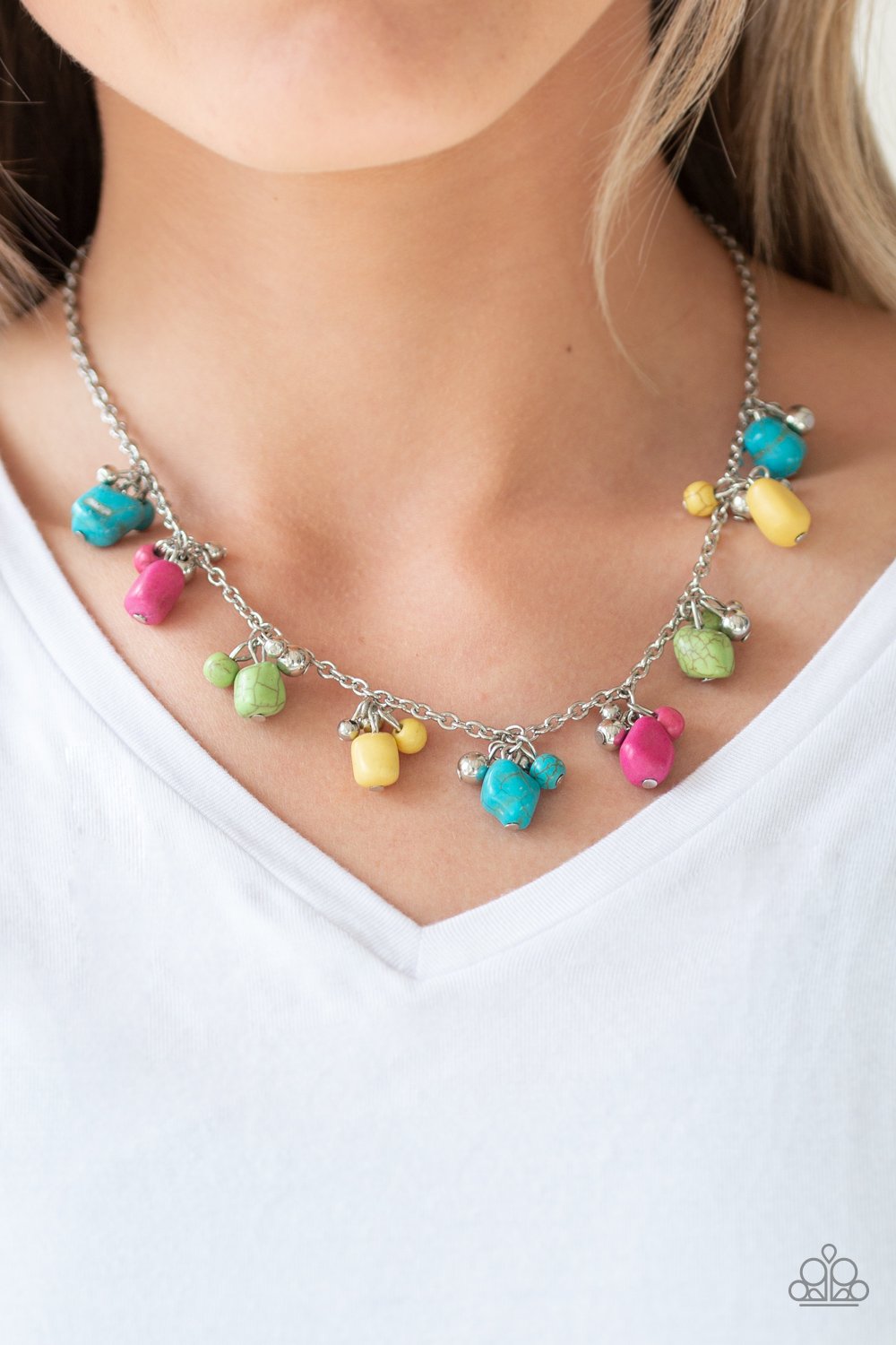 Rocky Mountain Magnificence - multi - Paparazzi necklace