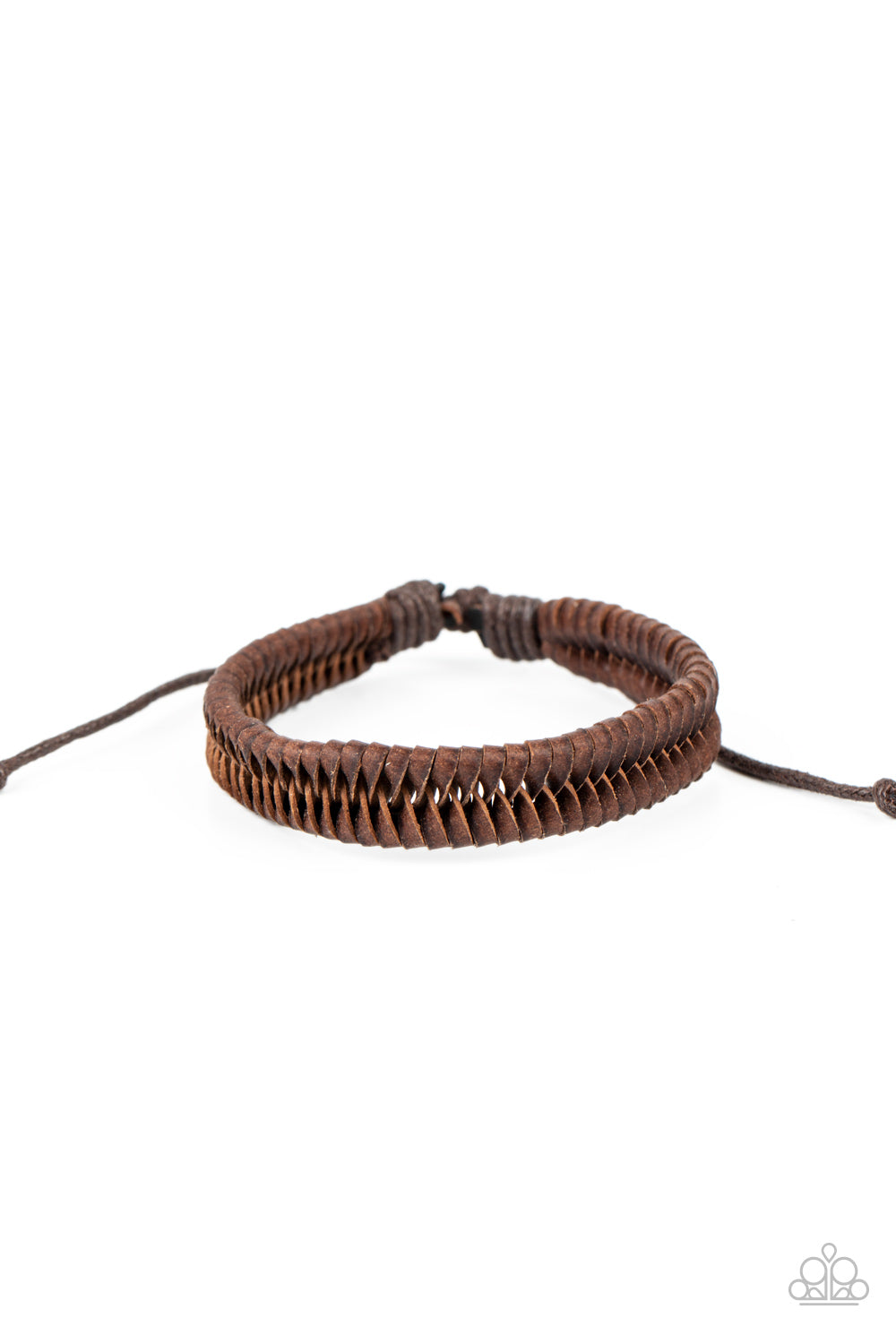 Rodeo Rally - brown - Paparazzi mens bracelet