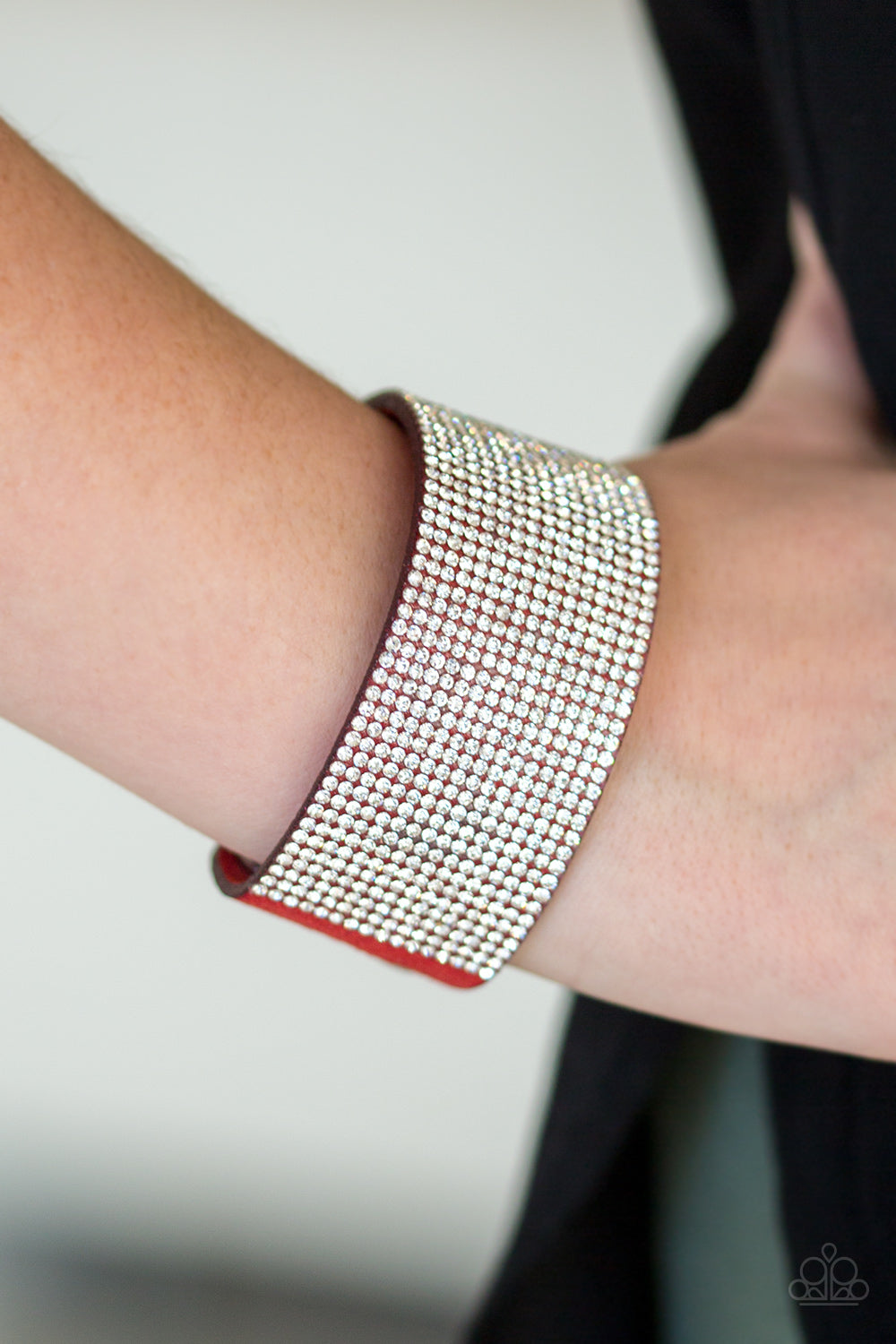 Roll With the Punches - red - Paparazzi bracelet