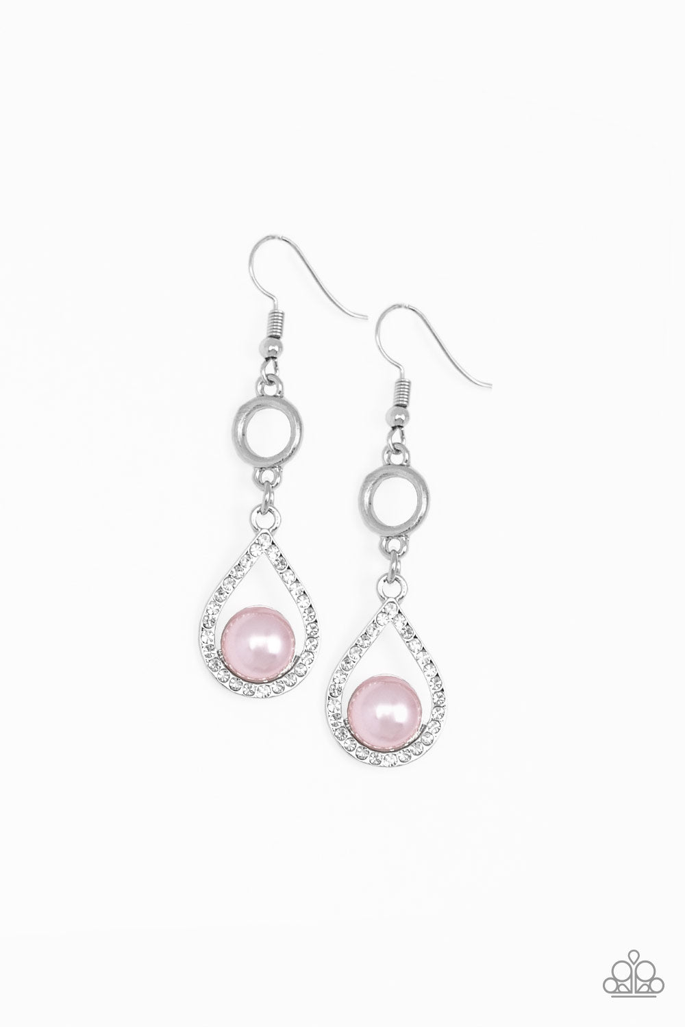 Roll out the Ritz - pink - Paparazzi earrings