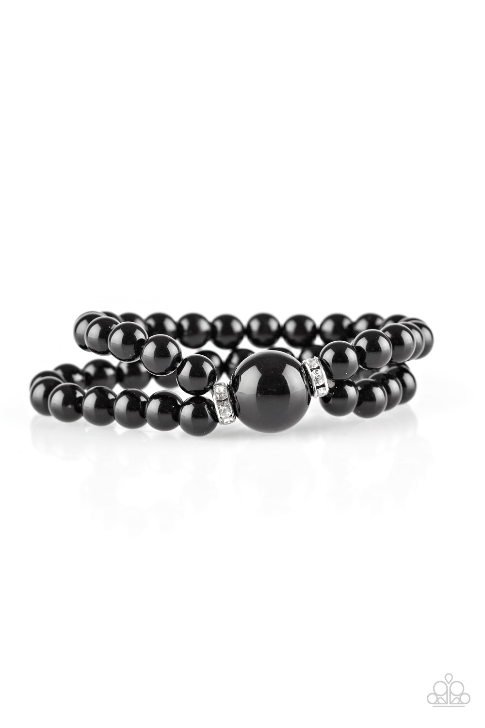 Romantic Redux - black - Paparazzi bracelet