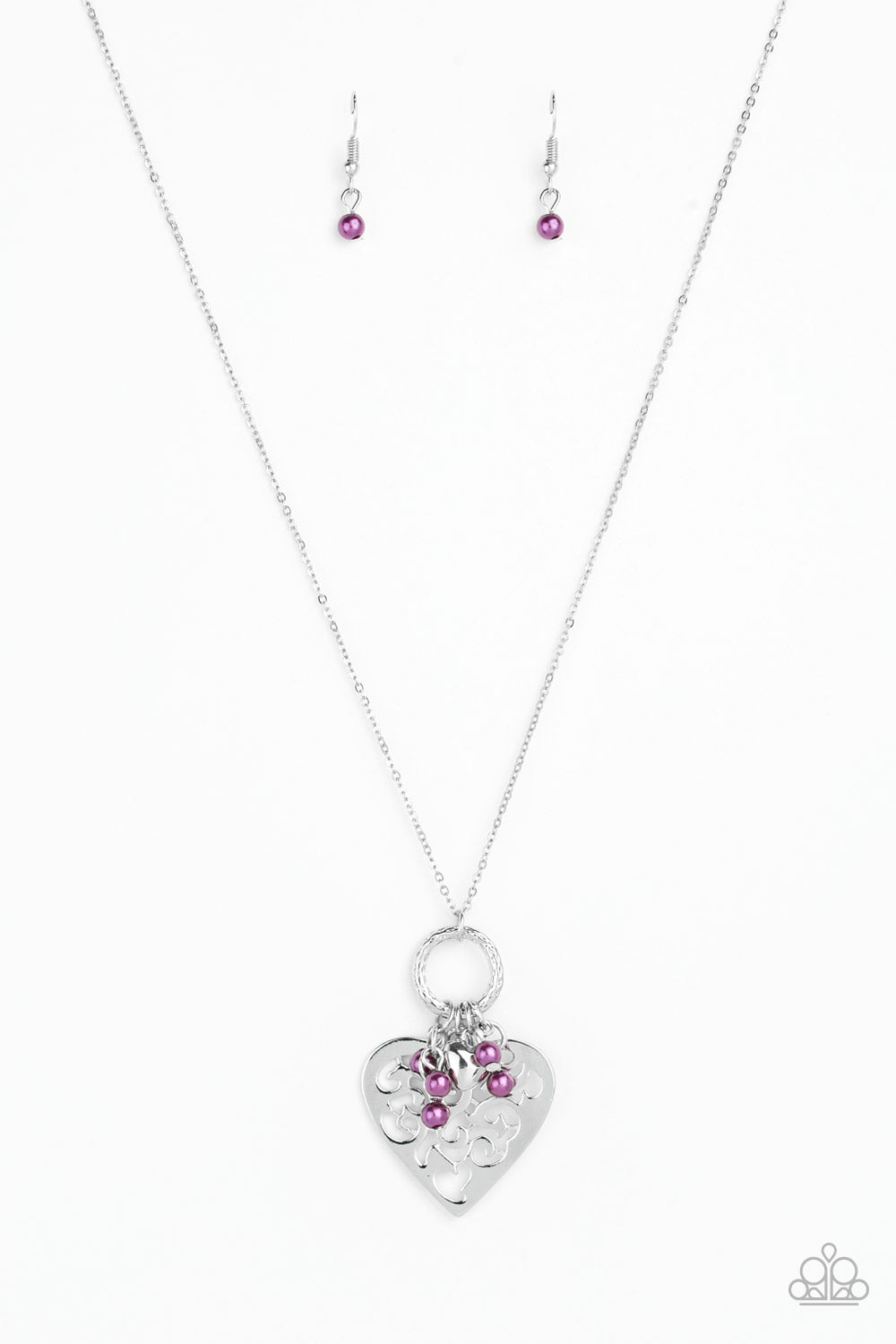 Romeo Romance - purple - Paparazzi necklace