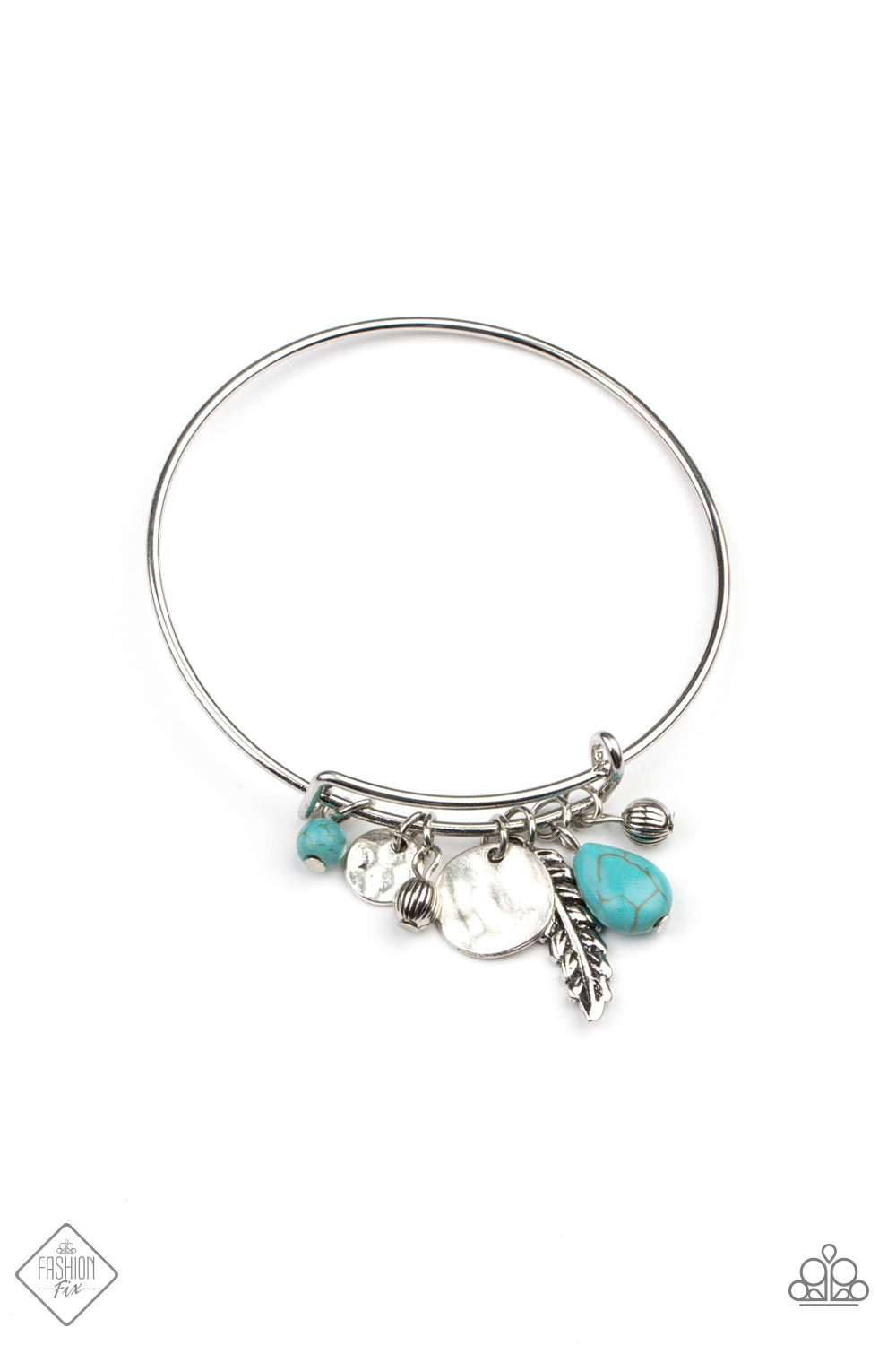 Root and RANCH - blue - Paparazzi bracelet