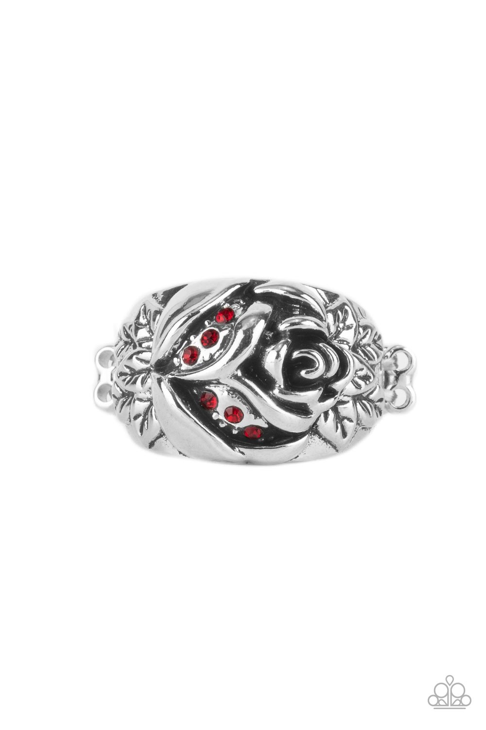 Rose Garden Refinement - red - Paparazzi ring