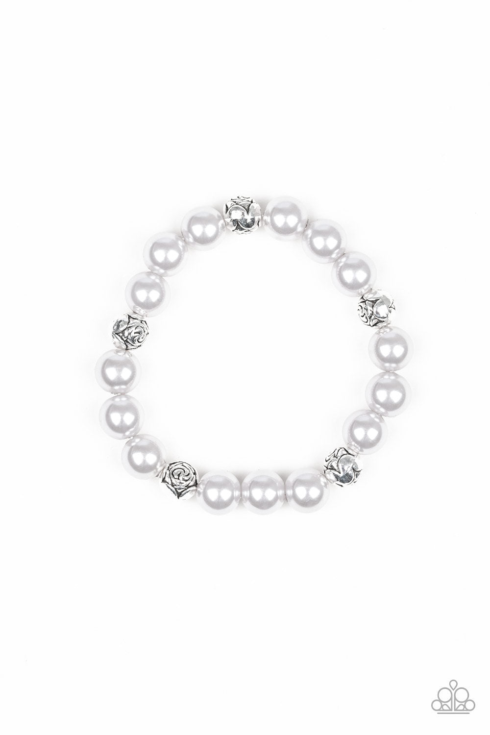 Rosy Radiance - silver - Paparazzi bracelet