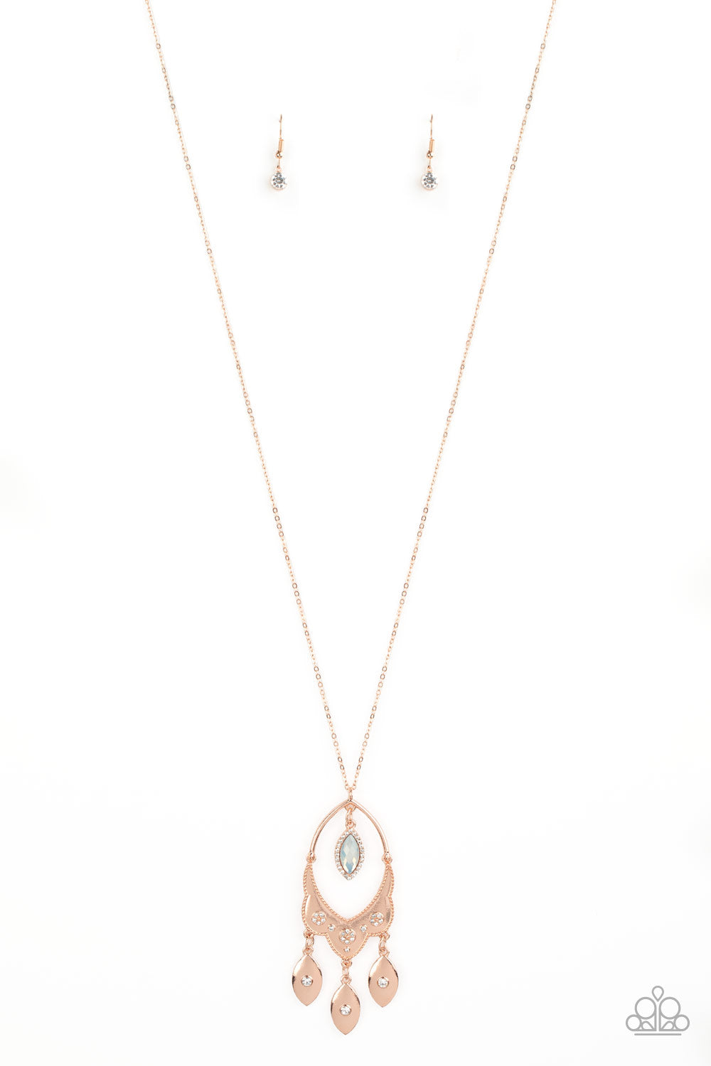Royal Iridescence - rose gold - Paparazzi necklace