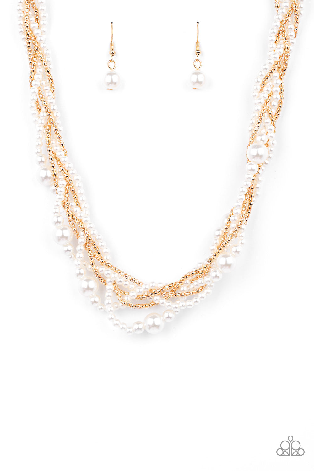 Royal Reminiscence - gold - Paparazzi necklace