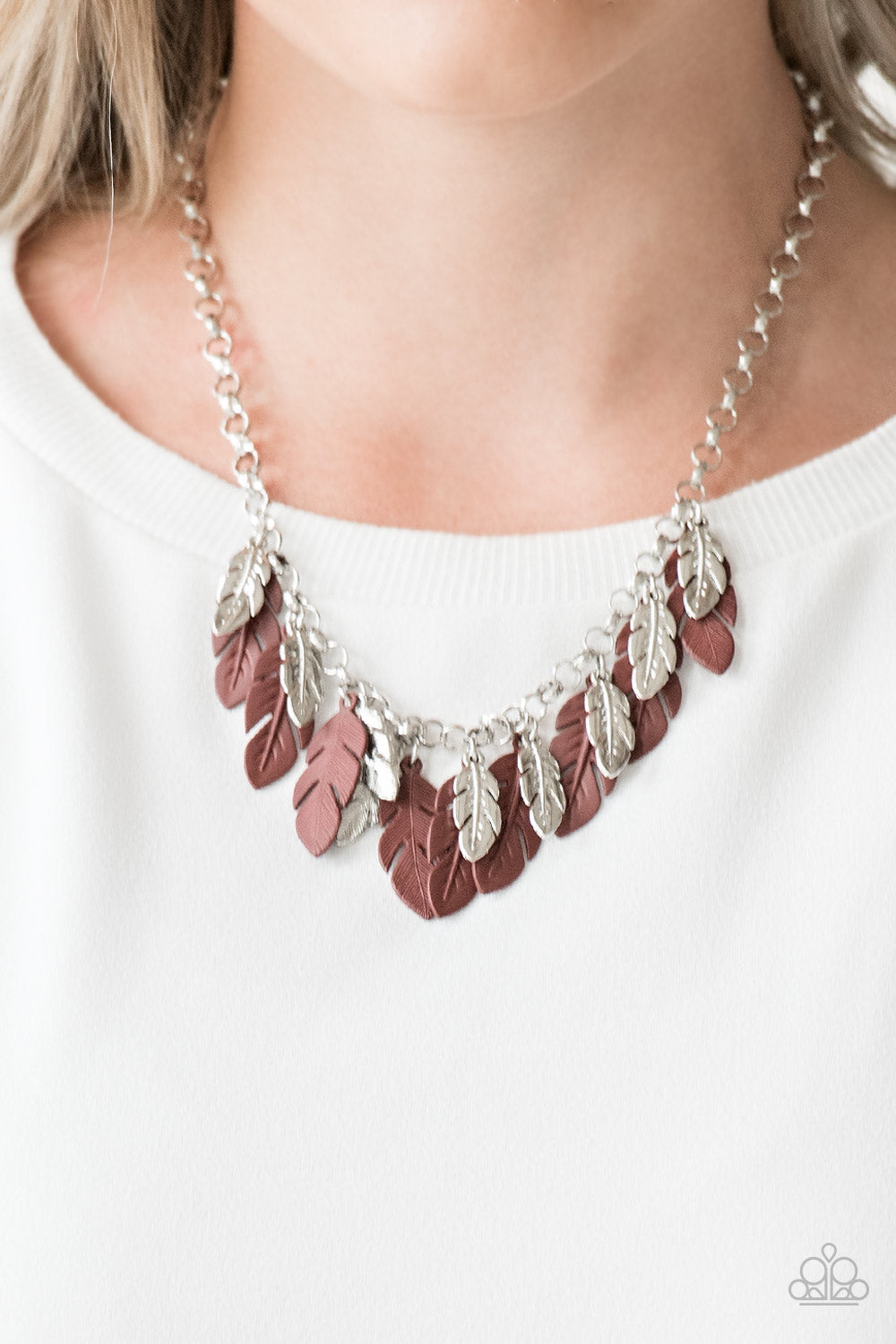 Rule the Roost - brown - Paparazzi necklace