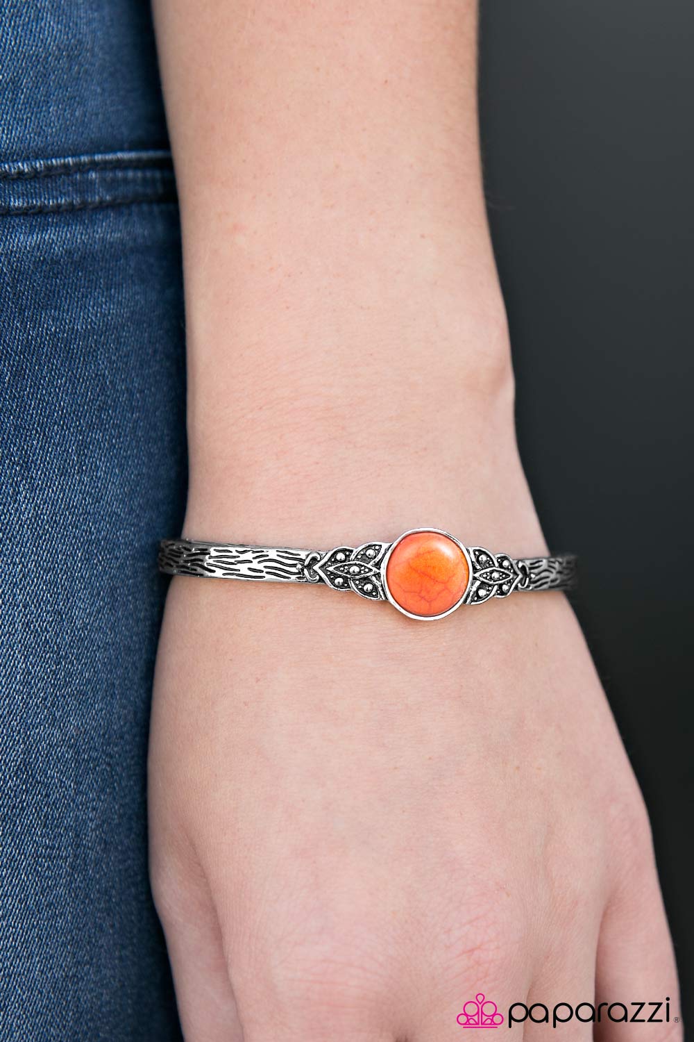Rural Refinery - orange - Paparazzi bracelet