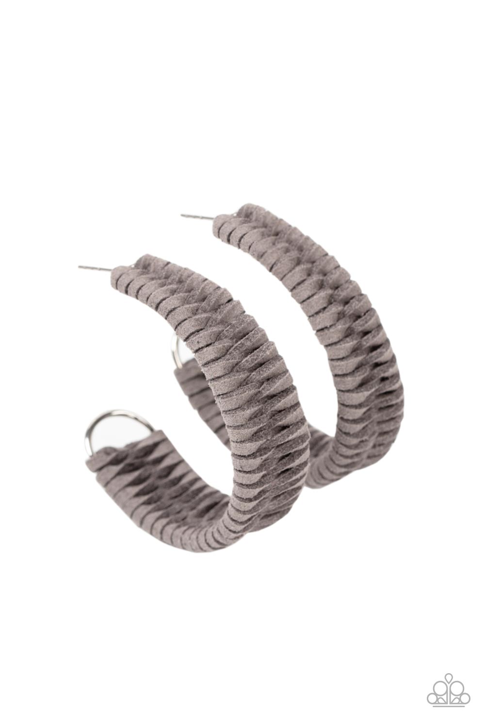 Rural Guru - silver - Paparazzi earrings