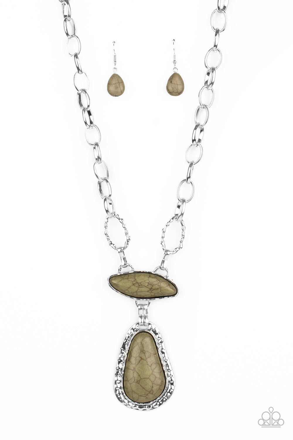 Rural Rapture - green - Paparazzi necklace