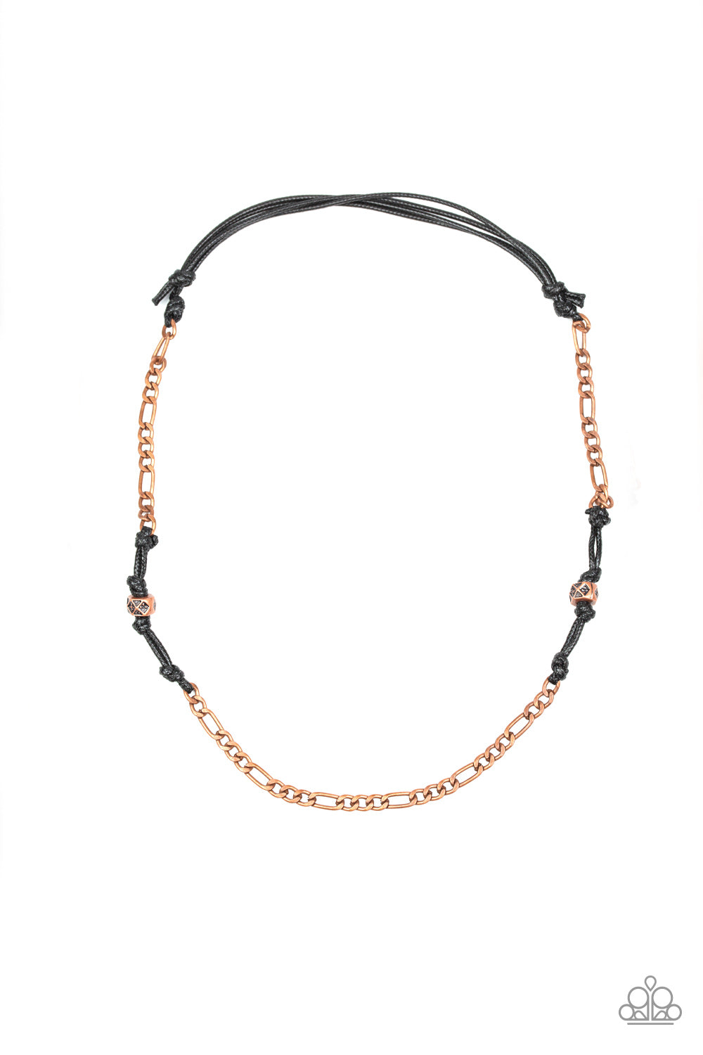 Rural Renegade - copper - Paparazzi mens necklace