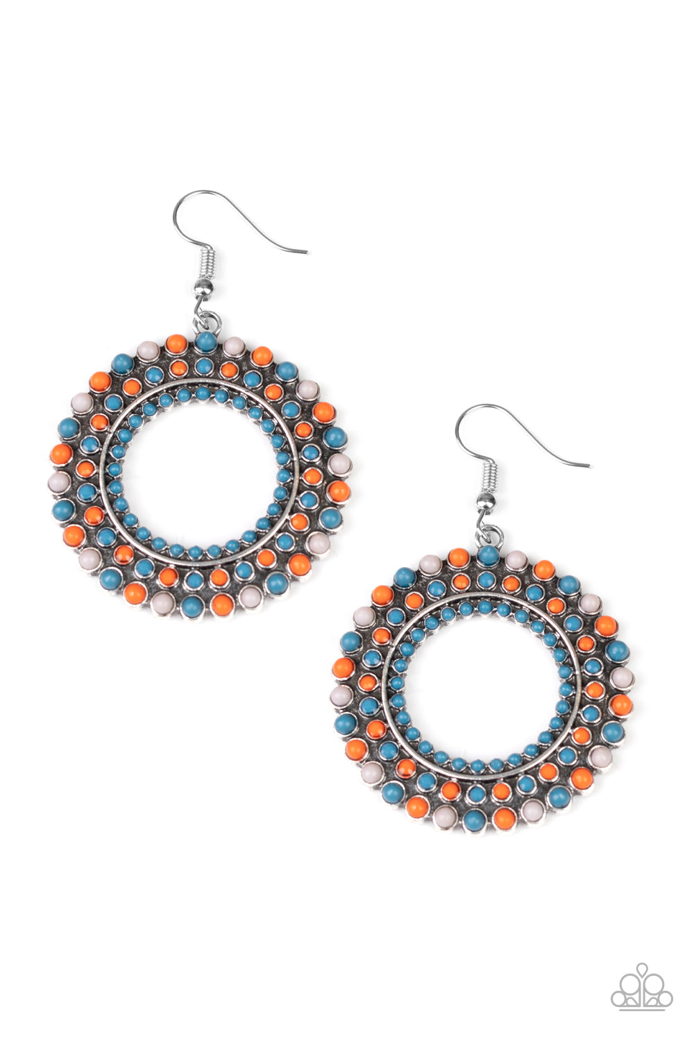 Rural Ripple - multi - Paparazzi earrings