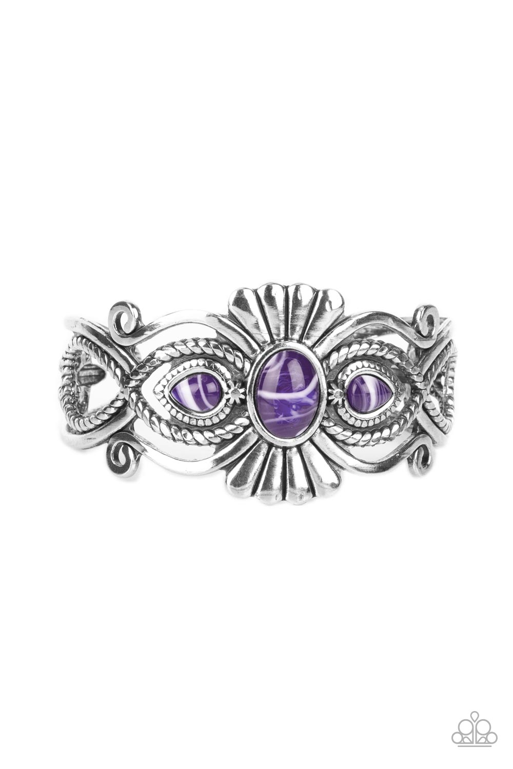 Rural Rumination - purple - Paparazzi bracelet
