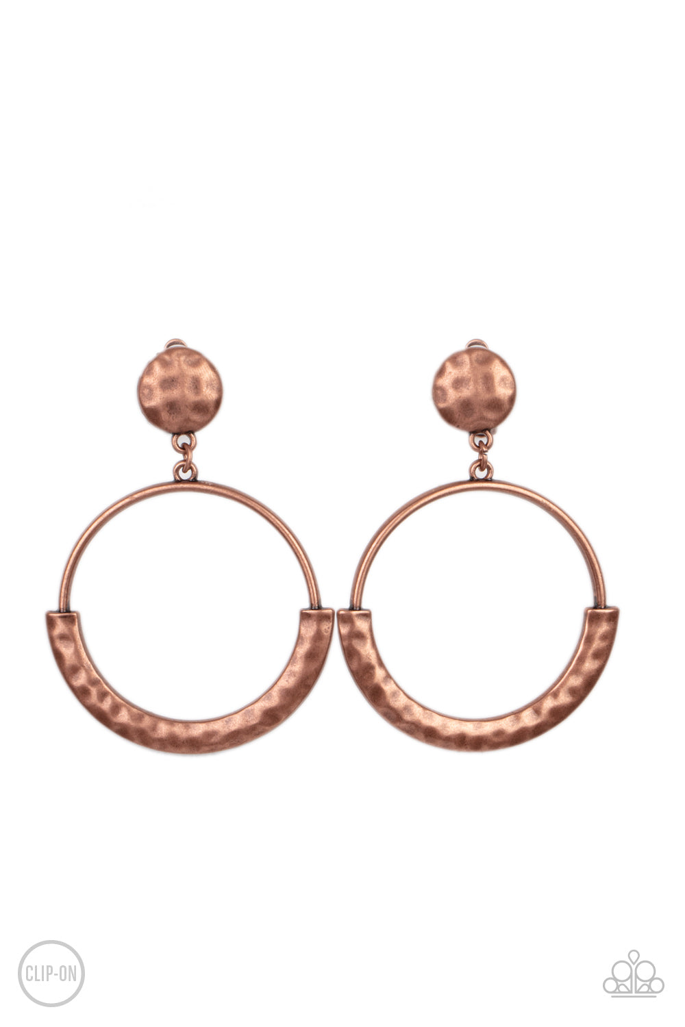 Rustic Horizons - copper - Paparazzi CLIP ON earrings