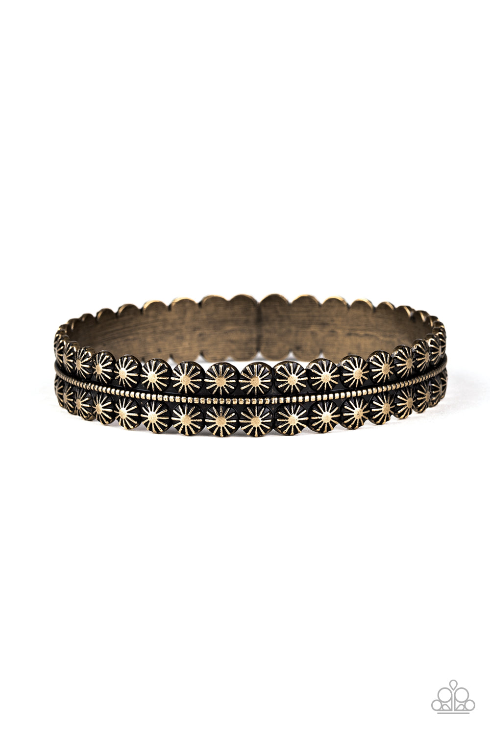 Rustic Relic - brass - Paparazzi bracelet