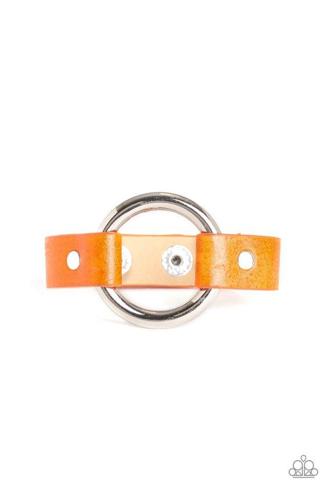 Rustic Rodeo - orange - Paparazzi bracelet