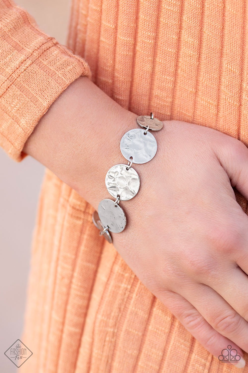 Rustic Reflections-silver-Paparazzi bracelet