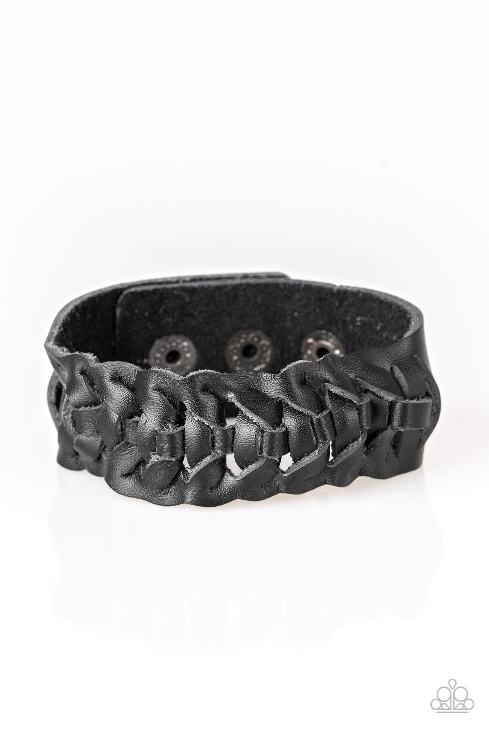 Rustle Up - black - Paparazzi bracelet