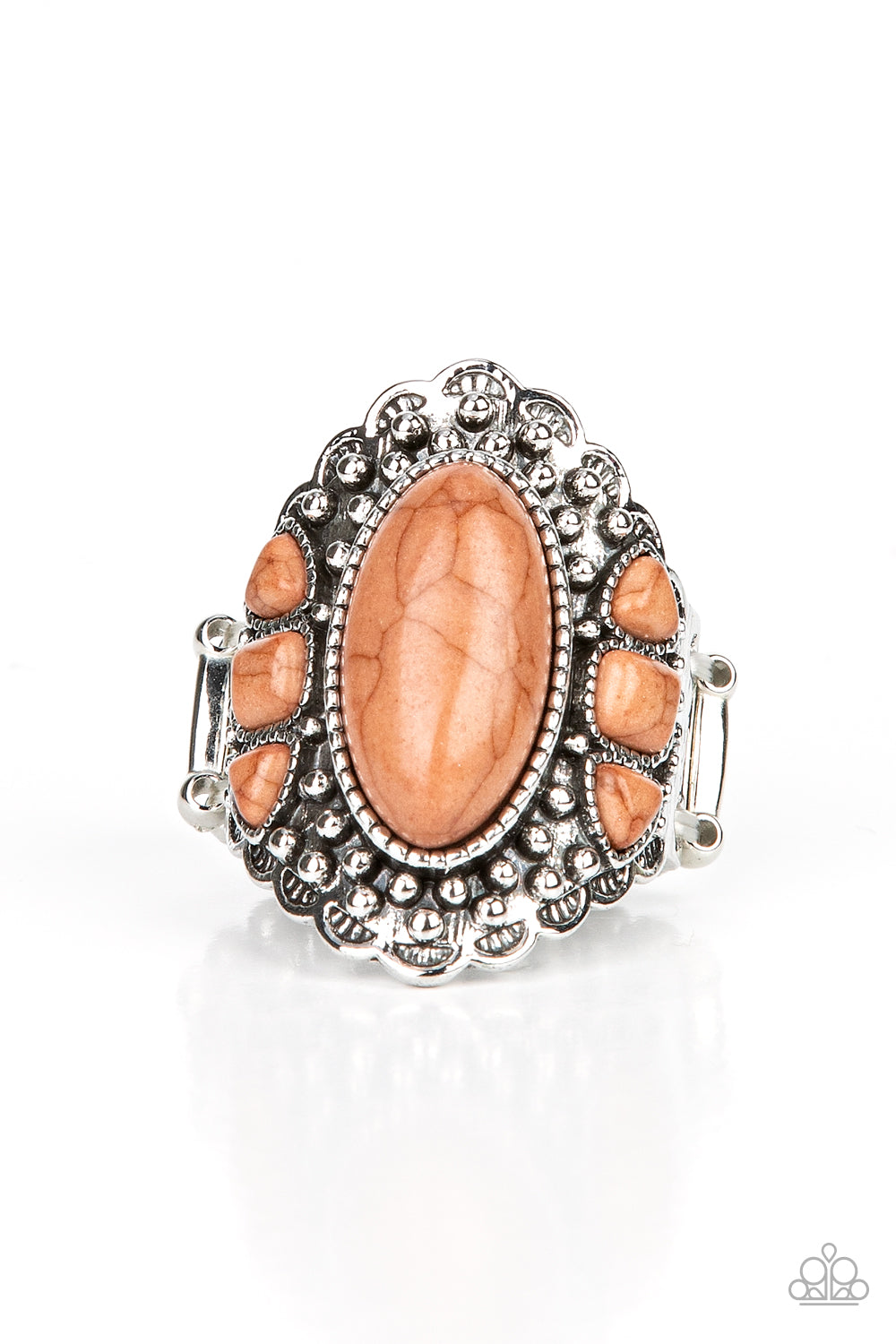 Rustler Road - brown - Paparazzi ring