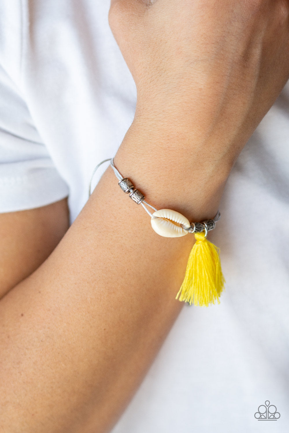 Sea If I Care - yellow - Paparazzi bracelet