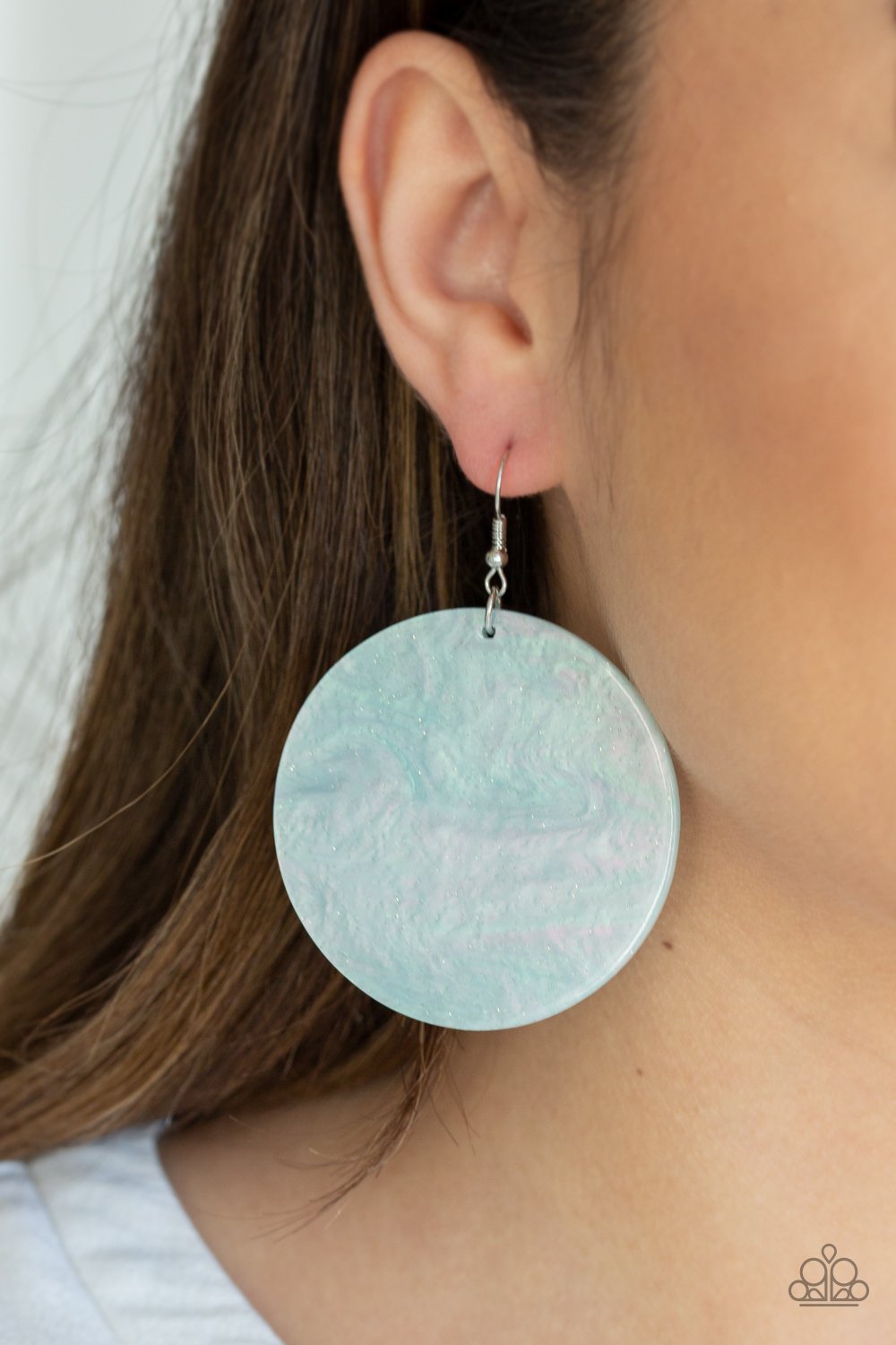 SEA Where It Goes-green-Paparazzi earrings
