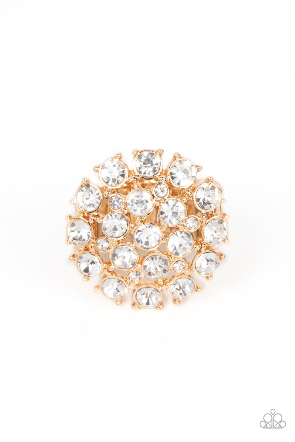 SELFIE-Confidence - gold - Paparazzi ring