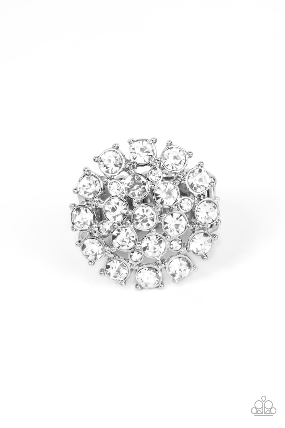 SELFIE-Confidence - white - Paparazzi ring