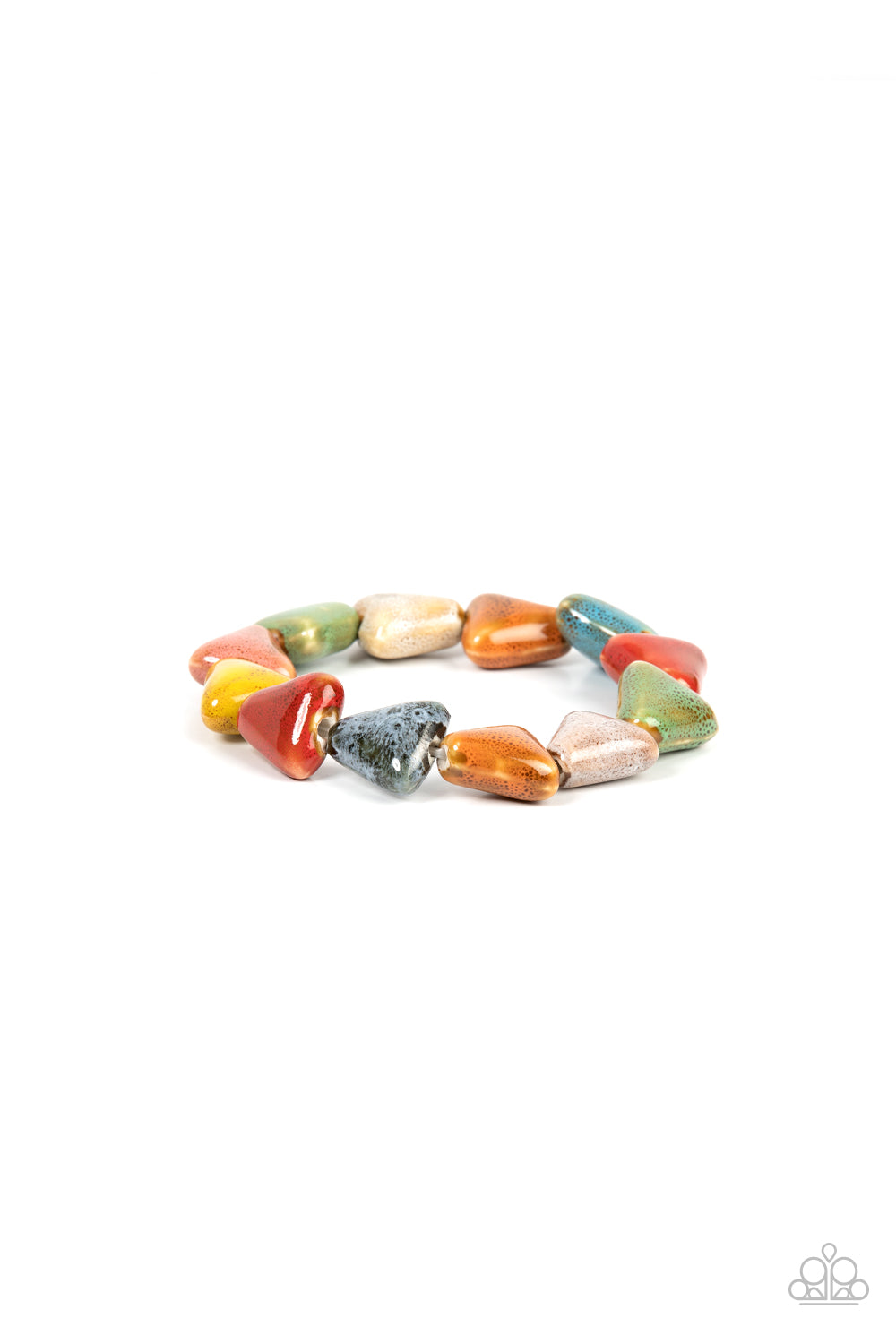 SHARK Out of Water - multi - Paparazzi bracelet