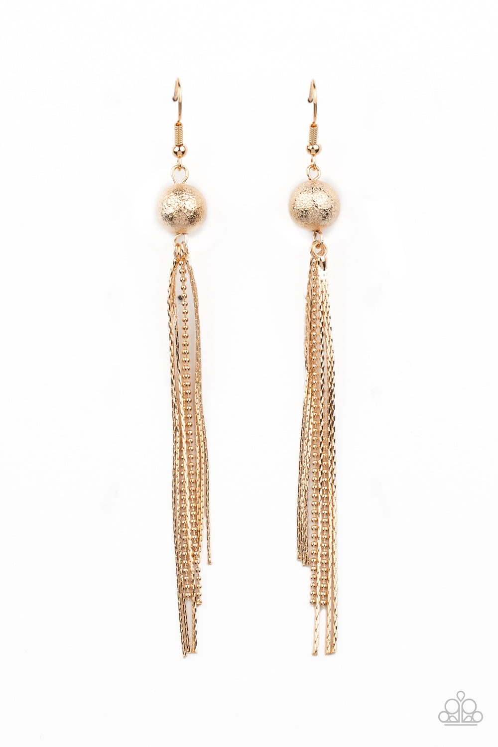 SLEEK-ing Revenge - gold - Paparazzi earrings