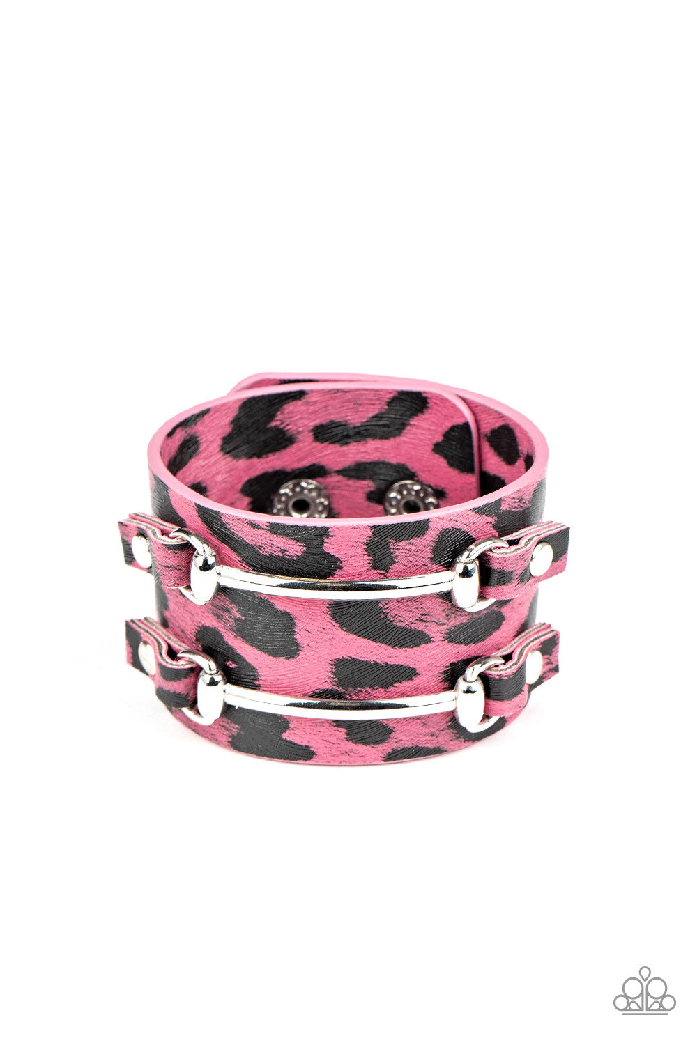 Safari Scene - pink - Paparazzi bracelet