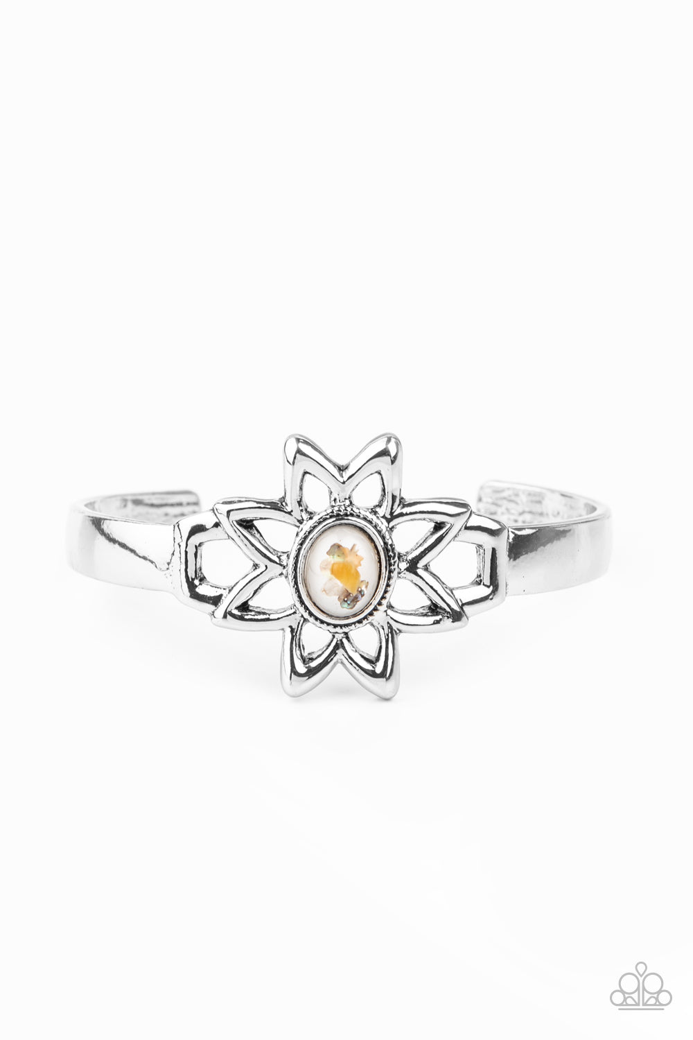 Sahara Garden - white - Paparazzi bracelet